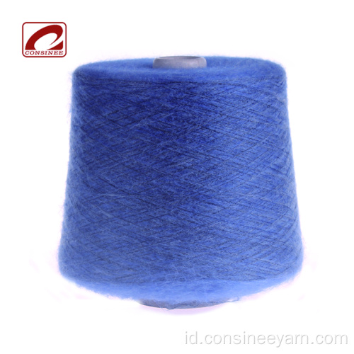 Topline 12,5nm benang mohair wol campuran elastis